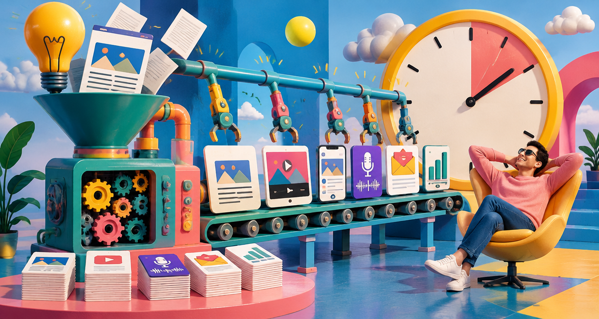 How to Build a B2B Content Repurposing Workflow That Saves Production Time