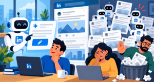 LinkedIn AI Slop: The Awkward Journey From “Write With AI” to “Please Stop”